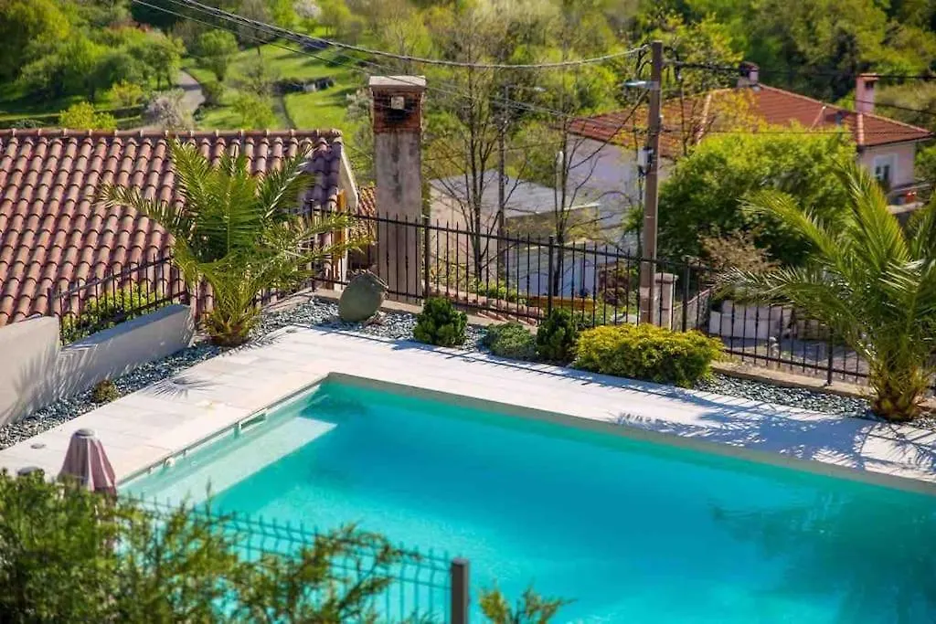 Srok Luxury Apartment With Pool Kastav