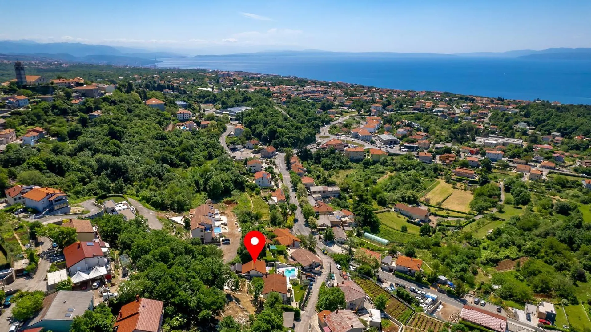 Srok Luxury Apartment With Pool Kastav