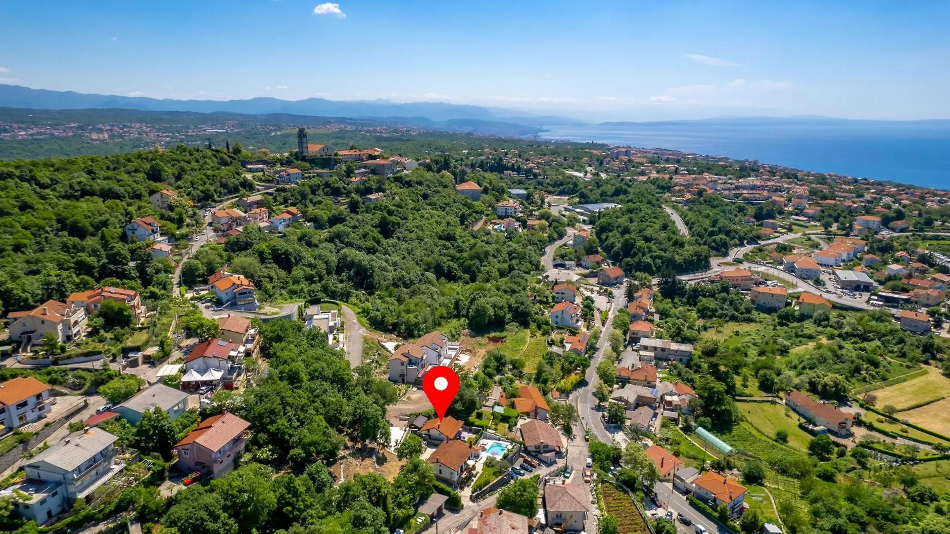Srok Luxury Apartment With Pool Kastav Croatia