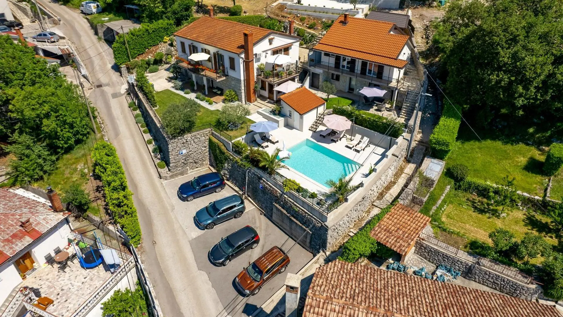 Srok Luxury Apartment With Pool Kastav
