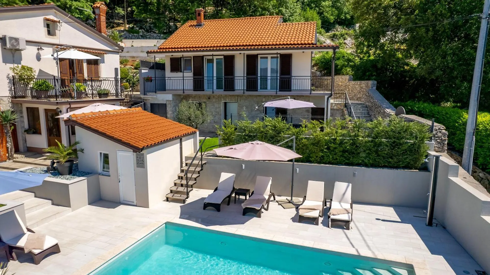 Srok Luxury Apartment With Pool Kastav Croatia