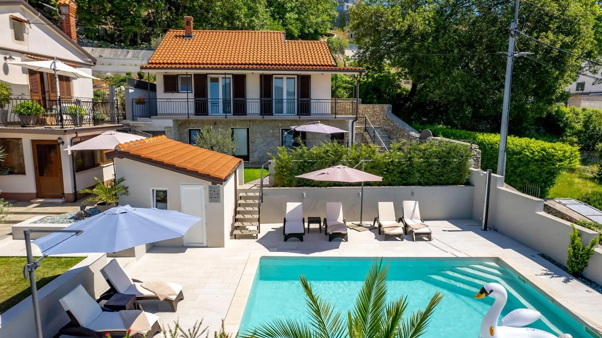 Srok Luxury Apartment With Pool Kastav